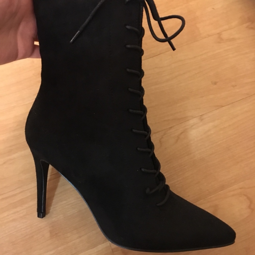 Lulus Lace up Booties